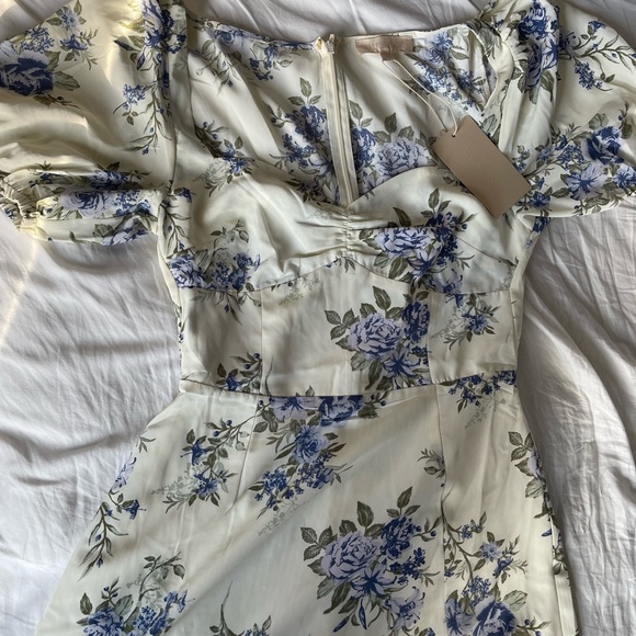 MESHKI Julia floral dress S brand new - Picture 5 of 12